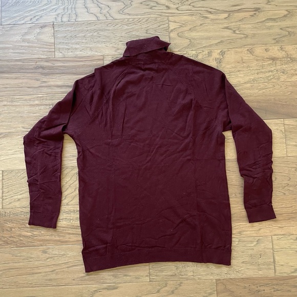 Bershka burgundy turtleneck - Picture 2 of 4